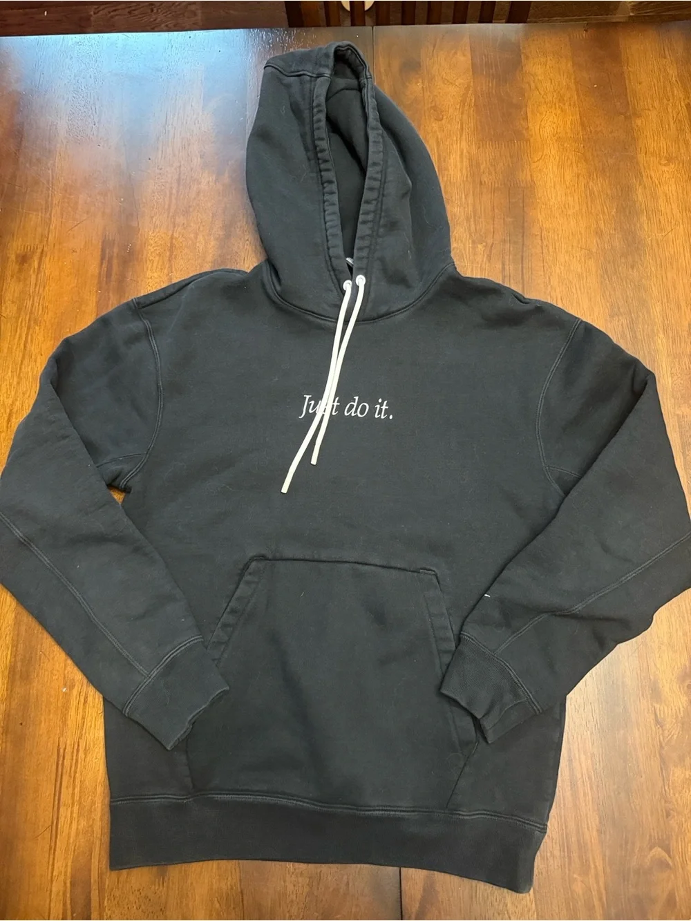 Nike Black Hoodie with White 